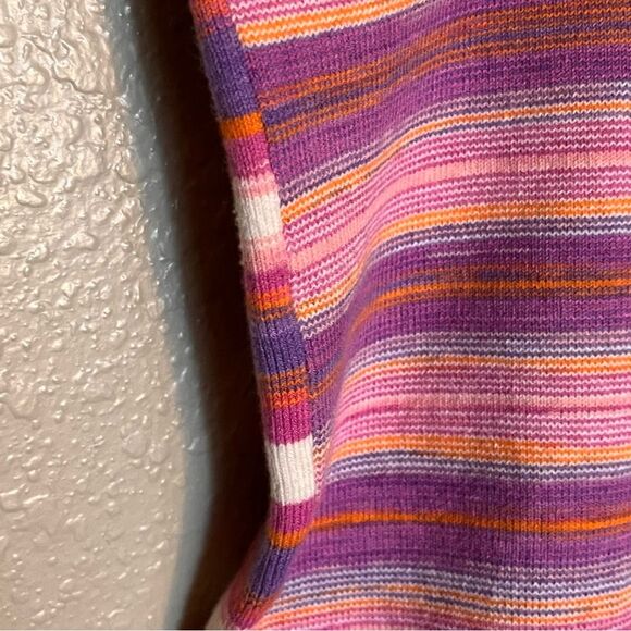 J. Crew Space-dyed Sweater Tube Top in Pink Stripes Size XXL New with Tags - Picture 9 of 10